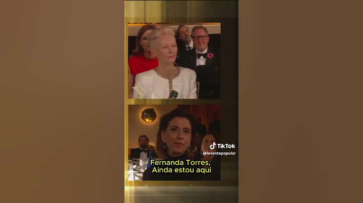 #globo #globodeouro.  Fernanda torres