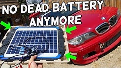 SUNER POWER 12V Solar Car Battery Charger & Maintainer 12 watt Product Review