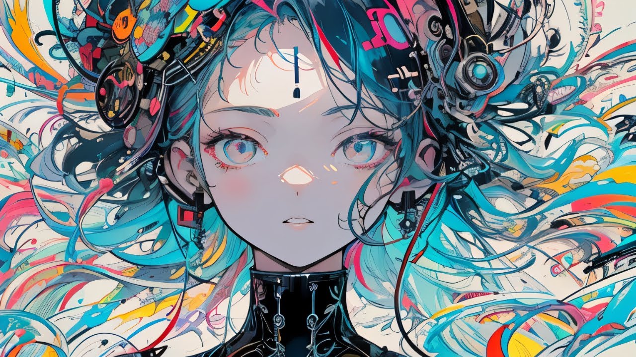 【Digital Emotion×Lo-Fi】 Ripples of Memory – Soft Glitch in Blue［1h］