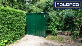 Custom Green 2x2 Storage Container | RAL 6009 for Daycare