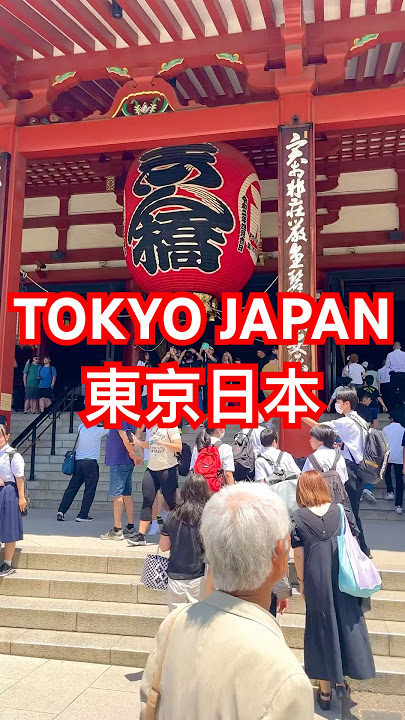 Senso-ji is the oldest temple in Tokyo Japan🇯🇵 #japan #tokyojapan #travelvlog #tokyo #viralvideo