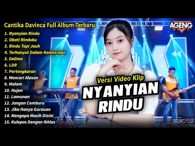 Cantika Davinca Full Album || Nyanyian Rindu, Cantika Davinca Full Album Terbaru 2024 - AGENG MUSIC class=