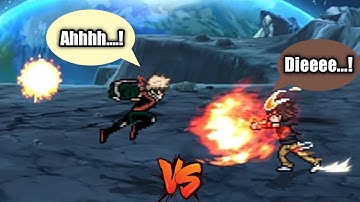 Bakugo VS Tsuna in Jump Force Mugen