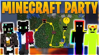 KDO TO CELÉ VYHRAJE?😱 | Minecraft Party | [MarweX&@MegaSkuci&@ItzChiri&@fatlaax]