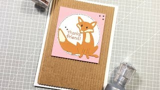 Tutorial TARJETA CON EMBOSSING en oro rosa!