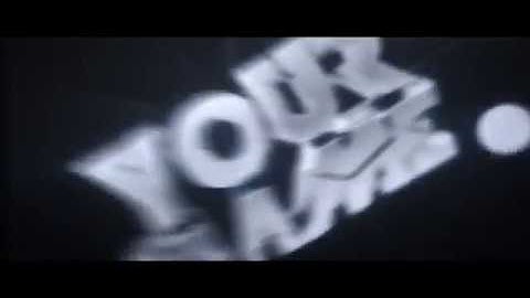 FREE BLUE INTRO TEMPLATE | By Nielzos Films