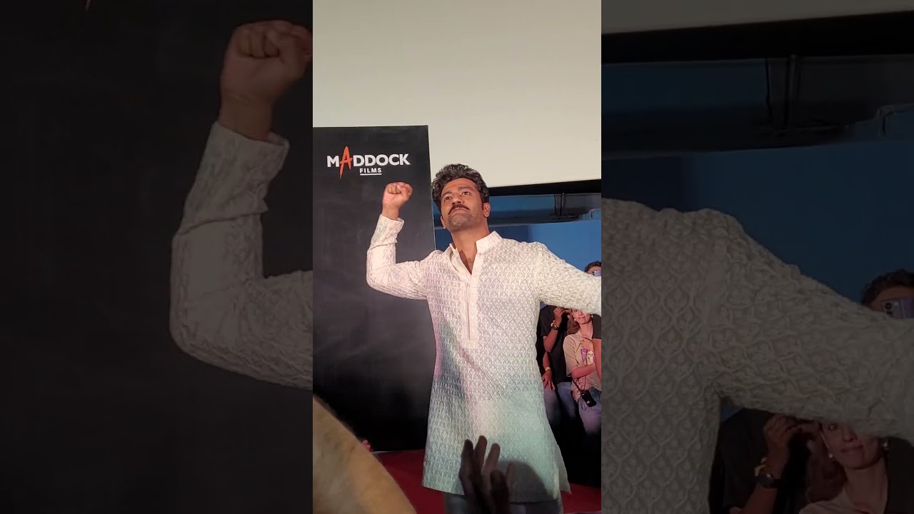 VICKY KAUSHAL arrives for 