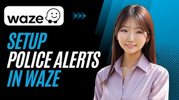 How to Set up Waze App Police Alert 2023 | Easy Tutorial
