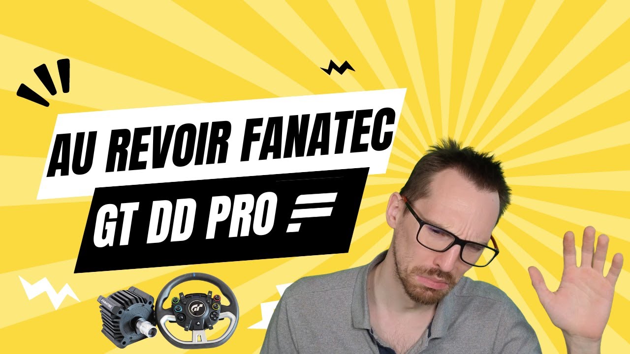 🎮 Adieu Fanatec GT DD Pro! 🚀 Mon Nouvel Équipement Simracing Révélé!