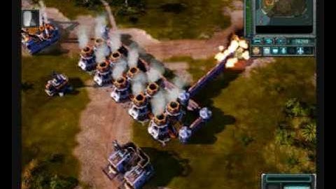 Red Alert 3 Proton Collider Reaction