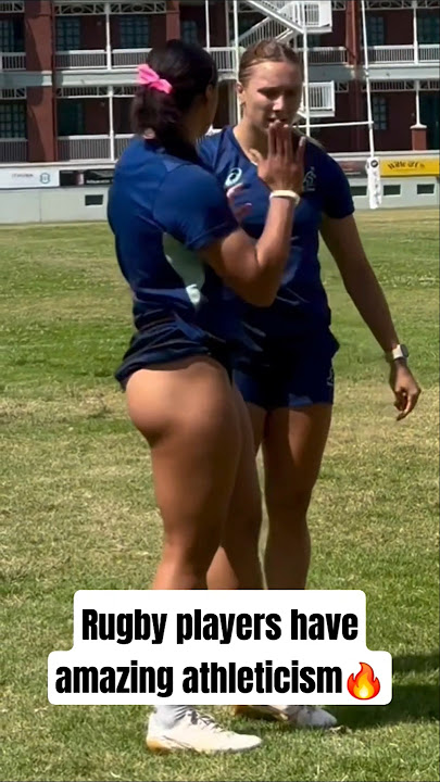 Rugby players have amazing athleticism🔥