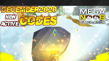 [HOLIDAY UPDATE!] MEGA NOOB SIMULATOR (ROBLOX)-NEW AND THE ACTIVE ONE CODES