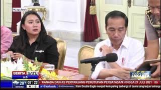 Jokowi Tegas Tolak Wacana Presiden 3 Periode