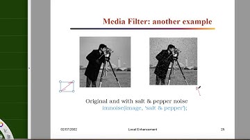 EEL7825 - Melhoria de Imagens empregando filtros lineares e não lineares.