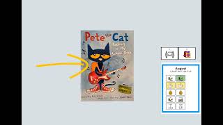 Pete The Cat Rocking In My School Shoes August 2020 Prc Aac Lit Planner