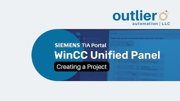 WinCC Unified Tutorial - Creating a Project