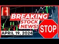 Stock market news tesla stock meta stock para stock spce stock bitcoin halving  ai stock news