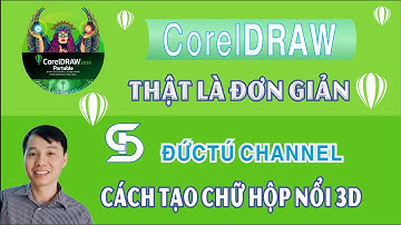 CÁCH TẠO CHỮ 3D CƠ BẢN TRONG COREL