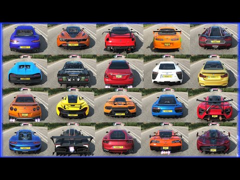 Forza Horizon 4 My Favorite Top 20 Fastest Cars | Top Speed Challenge - Thank You 50 000 Subscribers