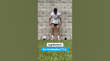 Leg Workout for Footballers ⚽️💪🏼 #football #soccer #futbol #legworkout