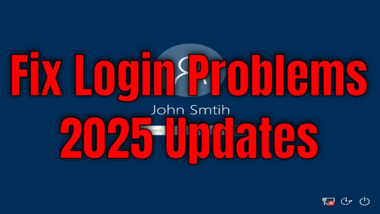 Windows 10 Pin Login Error