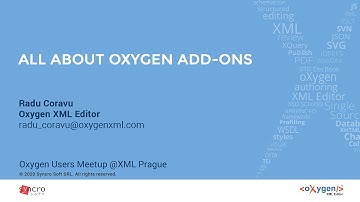 All About Oxygen Add-ons - presented by Radu Coravu, Prague 2020