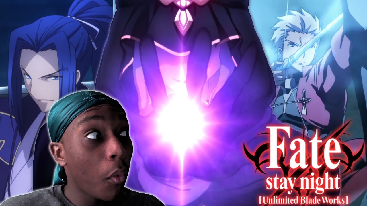 Archer Vs Caster!!(Fate/Stay Night: Unlimited Blade Works Episode 6-7 ...