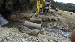 Cleaning up after the 50 year flood..