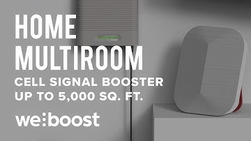 Home MultiRoom – Cell Signal Booster for Up to 5,000 sq. ft. | weBoost