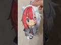 【微グロかも】ペーパードール作ってみたい#イラスト #ペーパードール