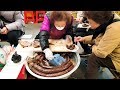 레전드 광장시장 할머니 순대, 할머니가 직접 만든 수제 순대, Granny sausage, sundae, handmade sausage, Korean Street food