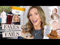 Faves + Fails | Skin Care, Patio, Home Organizing, Comfy Clothes! April 2020