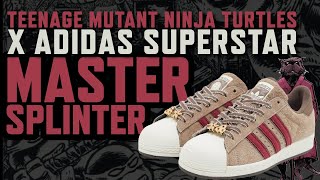 TMNT X Adidas Superstar Master Splinter