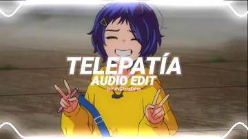 telepatía - kali uchis [edit audio]