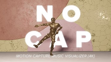 NO CAP - Yarin Primak | AUDIO VISUALIZER 4K MUSIC VIDEO | ABSTRACT BLENDER GEOMETRY NODES ANIMATION