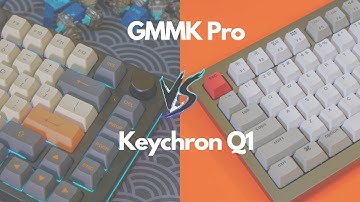 Keychron Q1 Vs GMMK Pro Comparison (Stock Sound Test)
