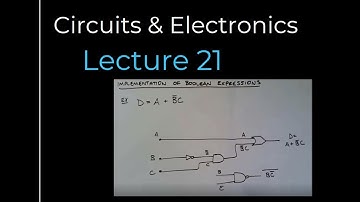 Circuits & Electronics - Lecture 21 (Fall 2020)