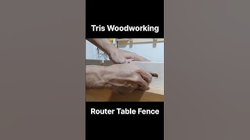 Make A Router Table Fence #woodworking  #diy #fence #homemade