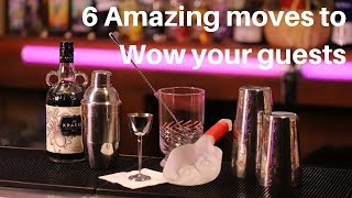 6 moves to get started as a flair bartender