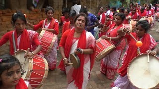 মায়েদের এমন বড় মতুয়া দল আগে কখনো দেখেননি অবশ্যই দেখবেন~*~{Danka Bajna Mader}~*~কাশি,ডঙ্কা নিয়ে আগমন