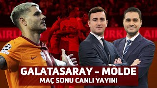 GALATASARAY ŞAMPİYONLAR LİGİ'NDE! | Galatasaray 2-1 Molde | Şampiyonlar Ligi Play-Off Maç Sonu