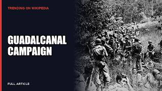 The Entire Guadalcanal Campaign: The Definitive History - Narrated Wikipedia Article
