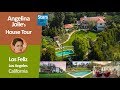 Angelina Jolie&#39;s Los Angeles House Tour | Los Feliz, California | $25 Million | Celebrity House