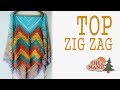 Camiseta Zig Zag a crochet