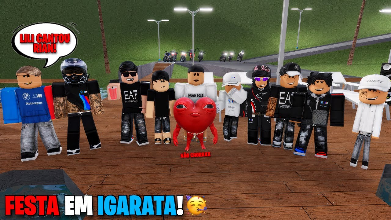 FESTA EM IGARATAA, COMEMORANDO MINHA LIBERDADE NO GRAU SP! (PT46) - Roblox RP