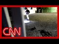 Video shows rocket strike about 100 meters from CNN reporter