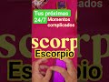 ¿Momentos complicados llegan a ti? ♏ Escorpio. Mensaje atemporal. Aquí el Tarot y tus próximas24/7