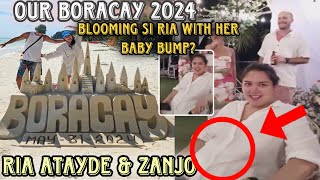 Ria Atayde & Zanjo Marudo spotted sa Boracay para sa isang wedding event pansin din ang tummy ni Ria