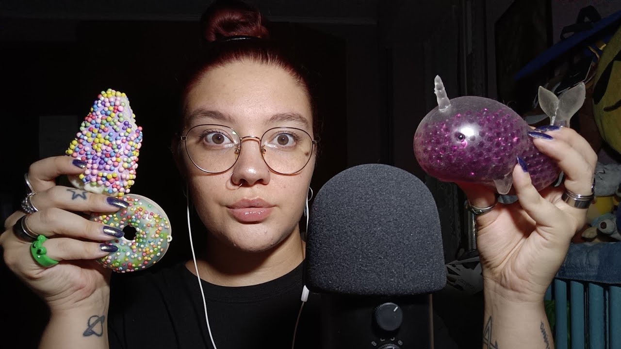 RELAX AL 100% con GELATINI, CIAMBELLINE, STRESS BALL, VISUAL TRIGGER e MIC SCRATCHING 😴💜 | ASMR ITA