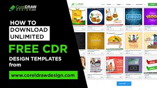 Download Unlimited free CDR files from coreldrawdesign website. screenshot 3